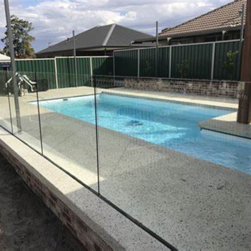 12mm Toughened Pool Fence Glass with Australia Standard