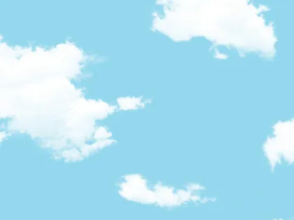 Blue sky and white clouds 16-0246