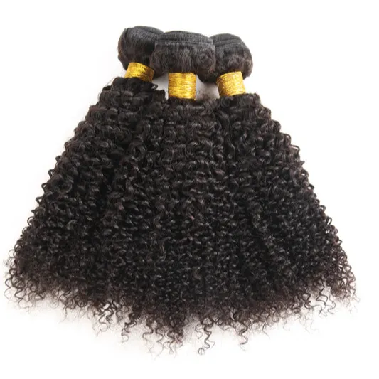 Human Hair Curly Hair Unprocessed Virgin Super Double Drawn Brazilian Hair Kinky Curl Brazilian Weave Bundles,raw Brazilian 9A