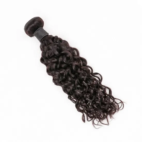 wholesale cheap price crochet braid hair natural color raw burmese unprocessed water wave  curly hair human hair