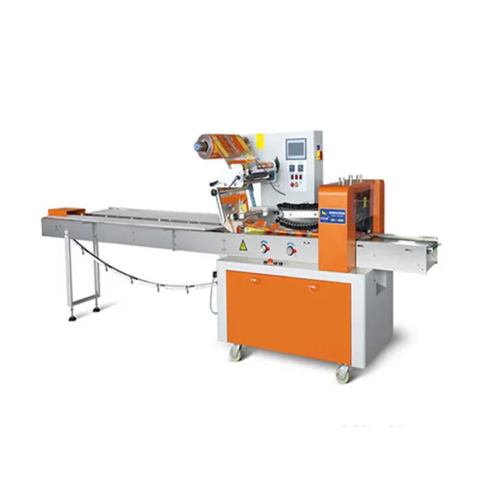 Automatic Horizontal Sealing Package Machine for Food Vegetables Cookie Box Pillow Type Bag Packing