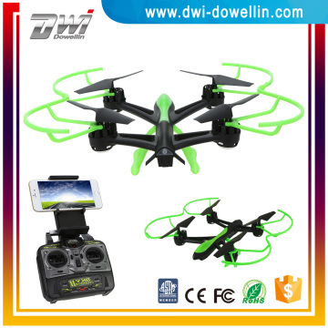 DWI Dowellin 2.4G 6 Axis Gyro WIFI Control Drone With HD camera RC Quadcopter