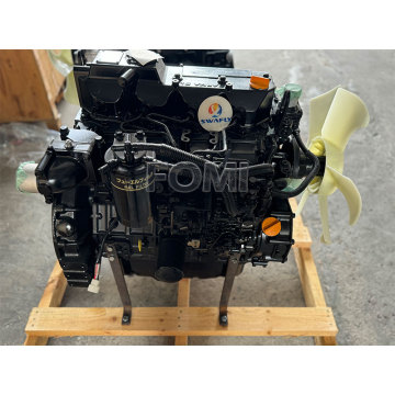 Lắp ráp động cơ diesel của Yanmar 4TNV98