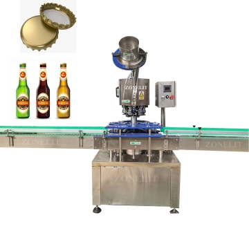 High Speed Automatic Glass Beer Bottle Capping Machine