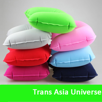 Hot Selling Inflatable Travel self inflated neck pillow