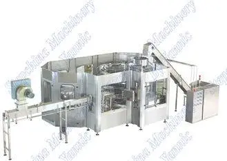 Monoblock Bottled Sprite Carbonated Drink Filling Machine /