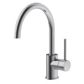 Single Handle One Hole Copper Kitchen Sink Faucet