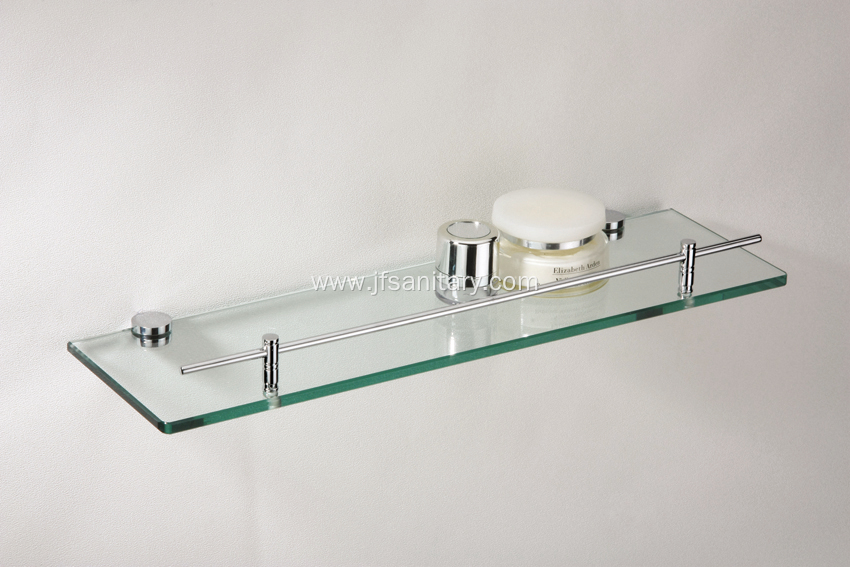 Bathroom Wall Mounted Chrome Towel Shelf