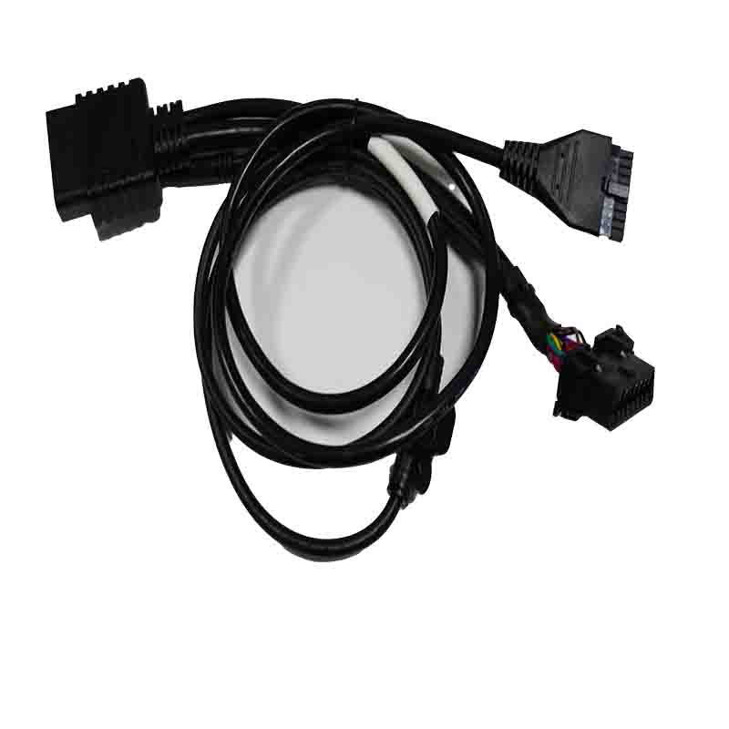 OBD male 24V to BMW 10P Y wire