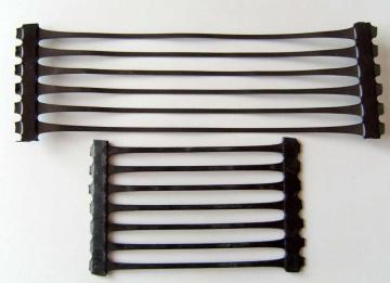 High tensile strength HDPE plastic geogrid