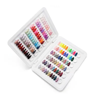 Nail Color Swatch Book Template