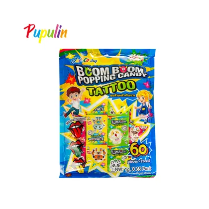 Fruit Flavor Cola Magic Rocks Popping Candy