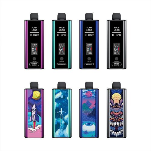 Original Portable 10000puffs Child Lock Vaporizer with RoHS