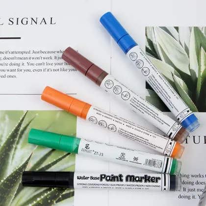 ZEALOT 12 Color Acrylic Paint Markers