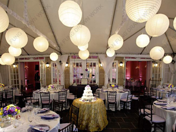 2014 the best decoration white paper lantern for wedding