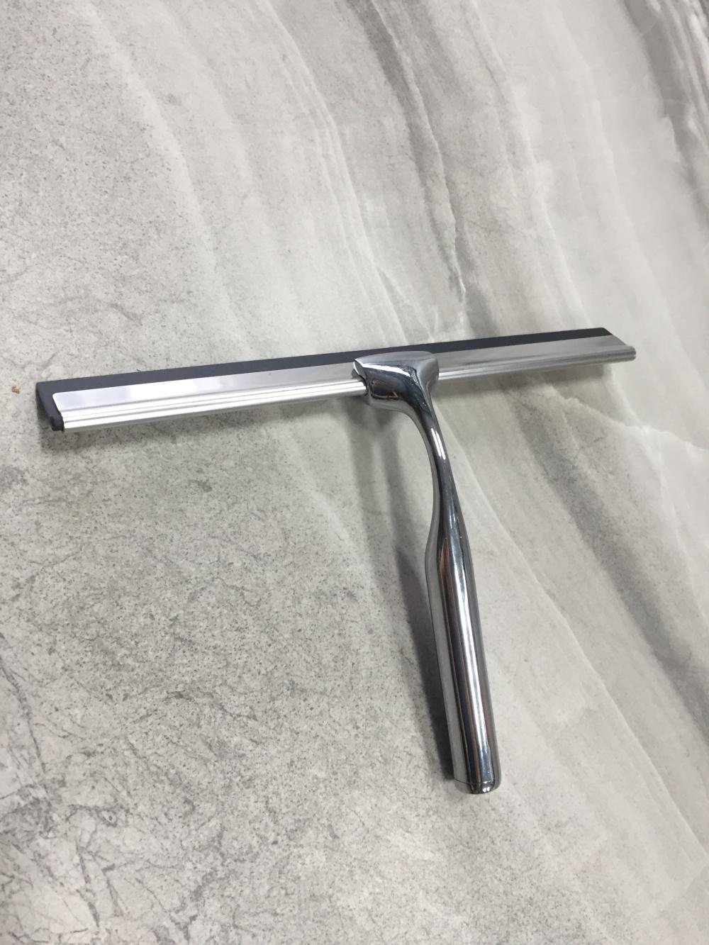 12 Inch Shower Squeegee in Chrome Finish