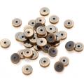 Goldmetall -Stall -Perlen -Spacer -Perlen 190pcs