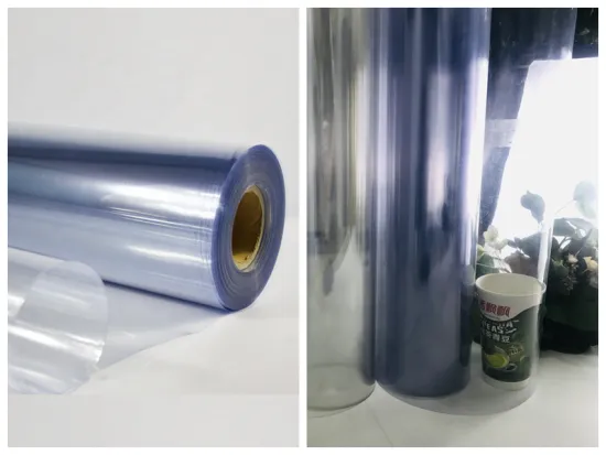 Blister molding rigid transparent pet sheets films