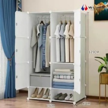 کمد لباس مدرن مونتاژ پلاستیکی ساده