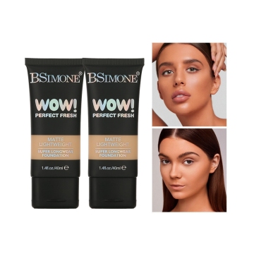 High-Quality Matte Liquid Cream Foundation & Concealer with Full Coverage and Waterproof Formula