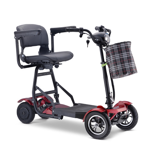 Strong Wheels Long Range Folding Elderly Electric Scooter