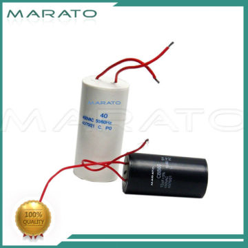water pump motor 15uf 250v capacitor cbb60