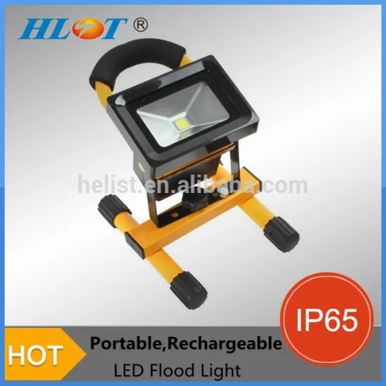 10W Cordless Rechargeable Outdoor Portable LED Flood Light for Camping / Hiking