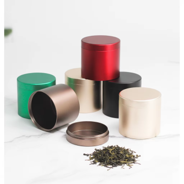 Mini Portable Round Tin Containers