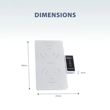 Family-size beautiful folding warming tray