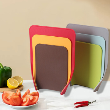 YIGO Non-Slip Plastic Cutting Board for Kitchen - Suitable for Meat, Veggies, and Fruits