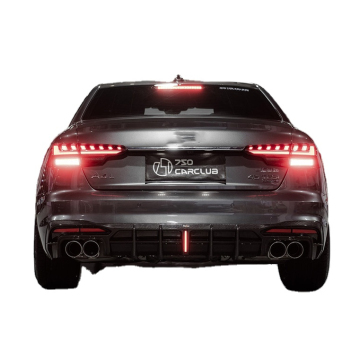 Carbon Fiber Body Kit for Audi A4L/S4 - LED Style Rear Diffuser