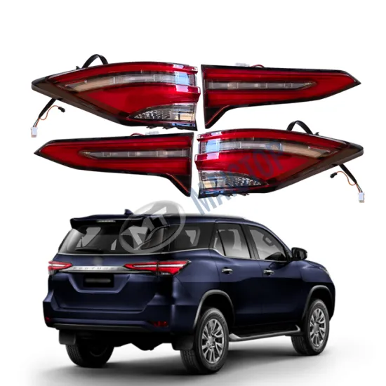 MAICTOP Car Accessories Rear Lamp Back Light Taillight for Fortuner 2021