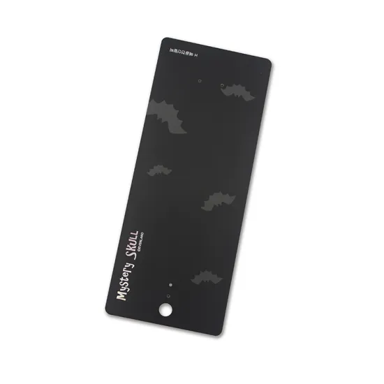 Black holographic paper tag wholesale