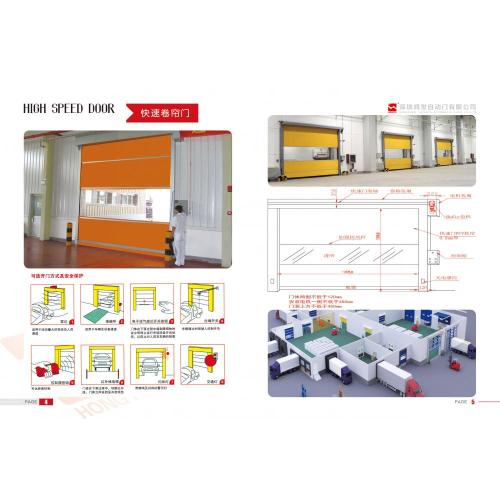 Interior Pintu PVC Berkecepatan Tinggi