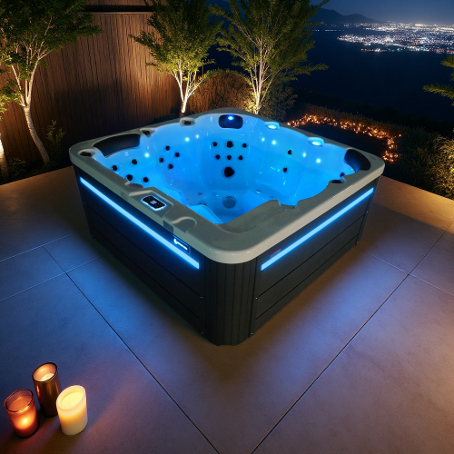 2m Acrylic Hot Tub for 6 Adults