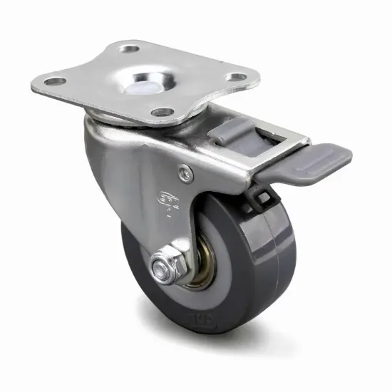 Offering Different Types of Trolley Universal Caster, BBQ Grill Wheels, Furniture Castors with or Without Brake