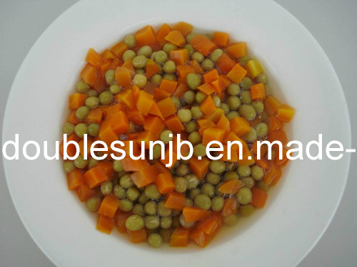 Canned Carrot and Green Peas