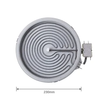 High Quality 230mm 2000W 230V Ceramic Hot Plate Radiant Infrared Heater