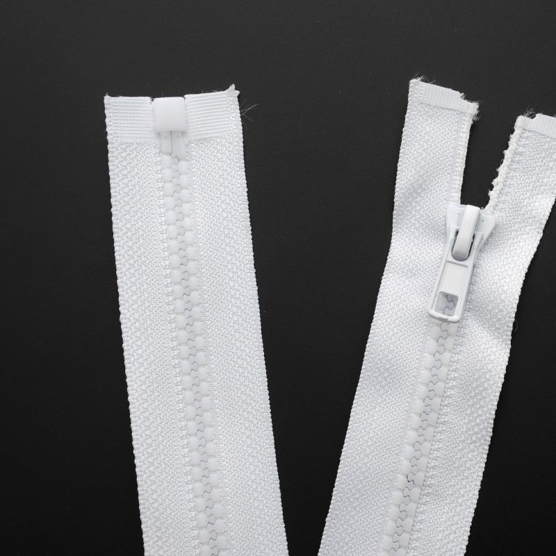 Factory Provided zippers