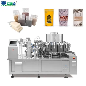 Automatic Rice Frozen Meal Weighing, Packing, and Vacuum Packaging Machine