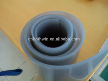 low hardness good resilience silicon rubber sheet