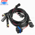 Complicated Automobile ECU and Relay Connector Cable Harness