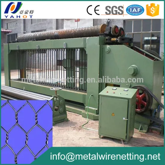 Weaving Hexagonal Gabion Box Machine