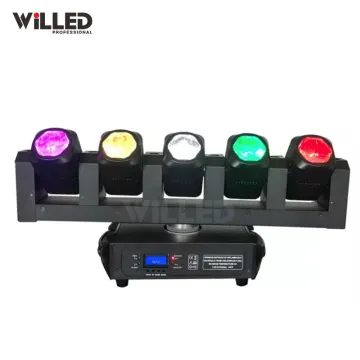 5pcs 40W Five Eye Individual LED Moving Bar Light - New 5 Finger 5x40W 4IN1 Beam Pixel Control