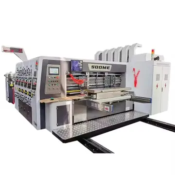 Full Automatic Corrugated Cardboard Printing and Die Cutting Machine