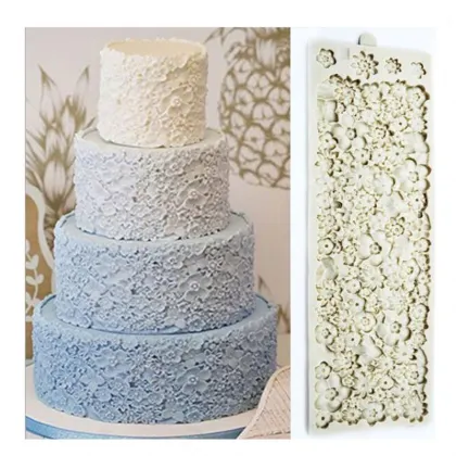 Snowflake Lace Cake Decorating Silicone Fondant Mold