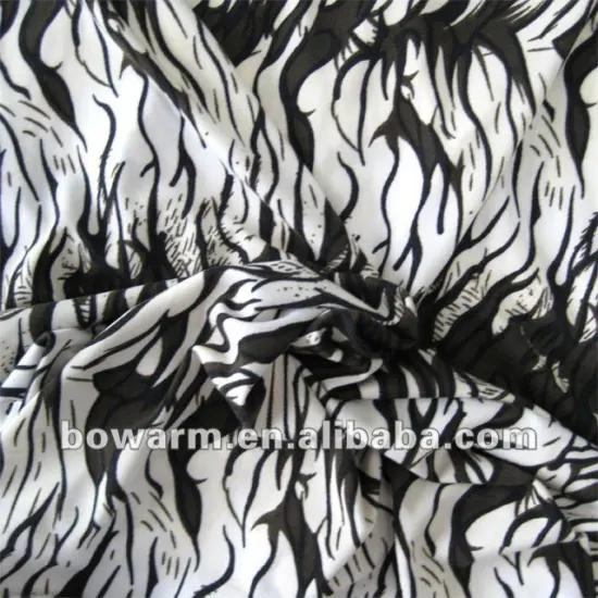 100%Polyester FDY Printed Knitting Fabric