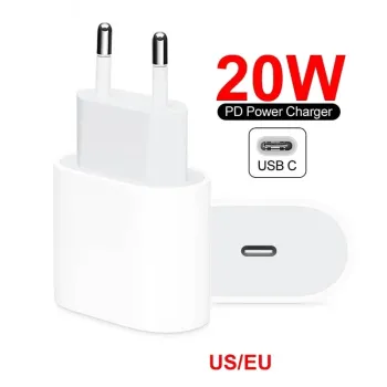 Hot Sale 20W Power Adapter Type-C USB-C Wall Plug PD Fast Charger for Apple iPhone 11 12 13 Pro Max