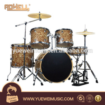 5 PCS celluloid Drum Set mid grade drum kit percussion