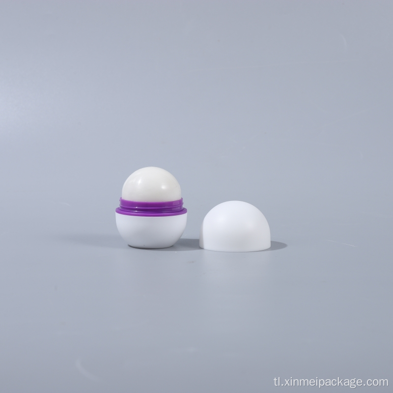 20G Egg Shape Lip Balm Ball Container